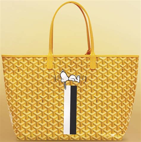 goyard snoopy 2020|PEANUTS x Goyard Snoopy Tote Bag Release 2020 .